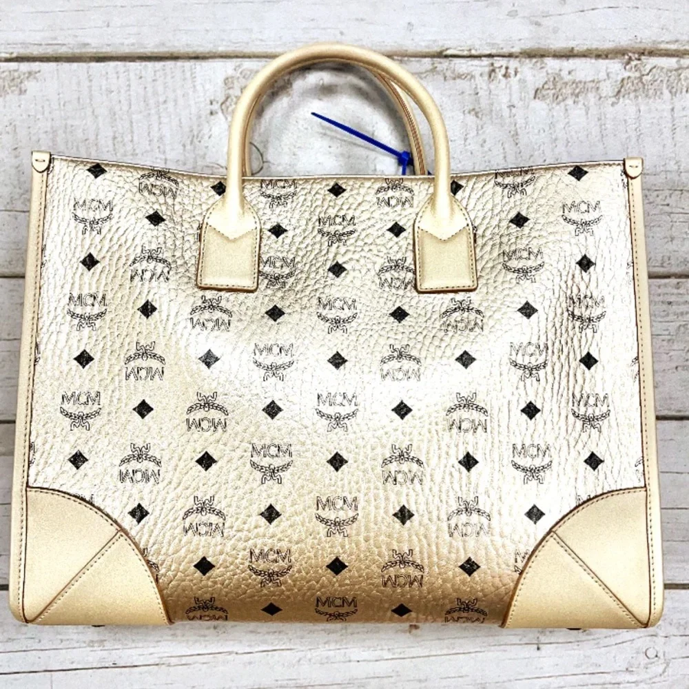 MCM large MCM-Visetos Munchen Tote “EXCLUSIVE “🔥 - Picture 6 of 6